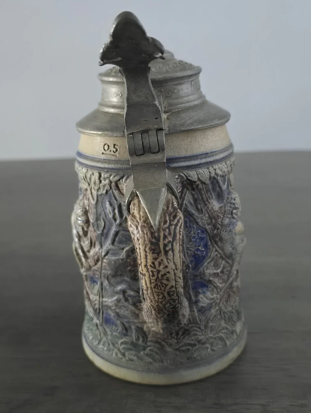 Vintage Dümler & Breiden Beer Stein Number 127 Monkeys in the Virgin Forest